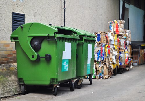 Recycling of construction materials at a Clapham facility