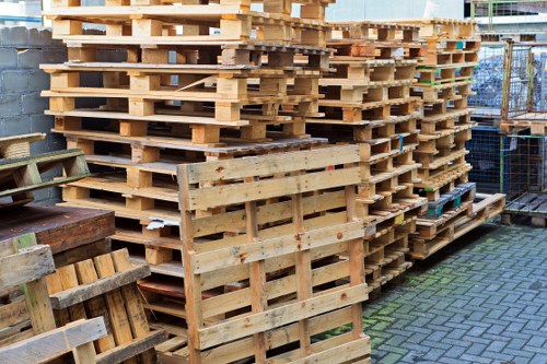 Recycling paper and cardboard in a business setting