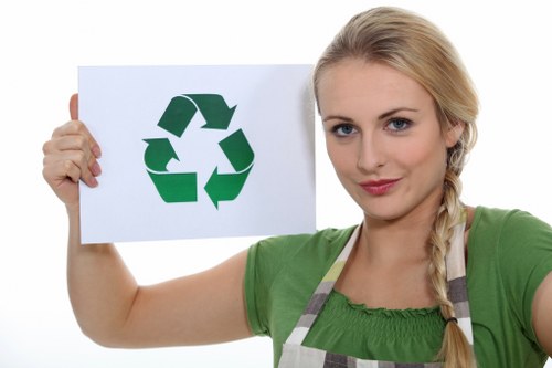 Efficient office clearance process with organized disposal